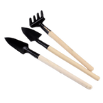 10 Pcs Household Fleshy Plant Gardening Three Piece Set Gardening Soil Loosening Tool Set Potted Flower Spade Flower Spade Rake Gardening Three Piece Set