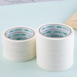 10 Drums Adhesive Masking Tape General Purpose Painter's Tape Bulk for Painting, Labeling, Packing, Craft, Home, Office, School 15mm * 20Y * 145um White (10 Rolls / Drum)