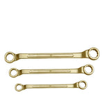 17x19mm Explosion Proof Aluminum Bronze Groove Double End Box Wrench