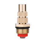 20PCS Agriculture Landscaping Spray Copper Sprinkler Lawn Watering Sprinkling Irrigation Rocker Sprayer Rotation 360 Degree Automatic Watering Device