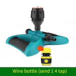 6 Pieces Automatic Rotary Sprinkler 360 Degree Lawn Garden Sprinkler Horticultural Cooling Vegetable Watering Agricultural Sprinkler