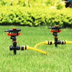 6 Pieces Automatic Watering 360 Degree Adjustable Rotary Garden Sprinkler Lawn Household Greening Vegetable Watering Greenhouse Vegetable Irrigation Sprinkler
