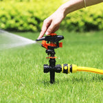 6 Pieces Automatic Watering 360 Degree Adjustable Rotary Garden Sprinkler Lawn Household Greening Vegetable Watering Greenhouse Vegetable Irrigation Sprinkler