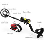 NALANDA Underwater Metal Detector with All-Metal and Pinpoint Modes, LED Indicator, Stable Detection Depth, Automatic Tuning, Variable Tones