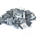 6 Pieces 19mm Plastic Steel Packing Buckle Blue Galvanized Manual Packing Buckle 1kg