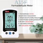 UNI-T Air Quality Monitor Formaldehyde Test Temperature Humidity Measurement Meter Gas Analyzer A15F