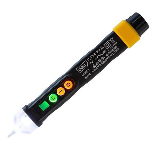 Deli 20 Pieces Intelligent Test Pencil Contactless Pen 12/48-1000V AC DL8011