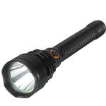 LED Super Bright Flashlight USB Rechargeable Waterproof 5 Light Modes Large Capacity for Camping Hiking Emergency