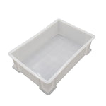 6 Pieces Thickened Plastic Plates Logistics Turnover Box Parts Box Pallet Classification Basket Toolbox Storage Box Storage Box  Blue 410 * 310 * 145mm