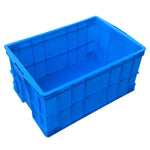 Plastic Turnover Box Rectangular Blue Thickened Material Storage Box, Logistics Transportation Frame, 550 * 420 * 260mm