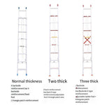 Step By Step Stable Aluminum Alloy Expansion Ladder Single Side 10m