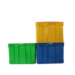 Logistics Turnover Box Large Capacity Storage Box Plastic Storage Box Clothes Toys Tools Storage Box 620 * 485 * 360mm Blue