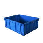 Thickened Turnover Box Rectangular Plastic Box Logistics Box Can Be Covered With Finishing Box Plastic Box Box Blue