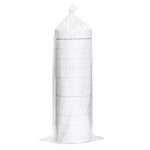 6 Pieces Cotton Paper Double Sided Tape 24mm * 9100mm * 80um (White) (12 Rolls / Bag)