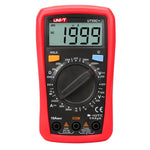 UNI-T Mini Digital Multimeter 600V NCV Palm Size UT33+ Series Manual Range AC DC Voltmeter Ammeter Resistance Capatitance Tester